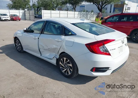 2018 Honda Civic Ex from USA, damaged, VIN 19XFC2F71JE022213
